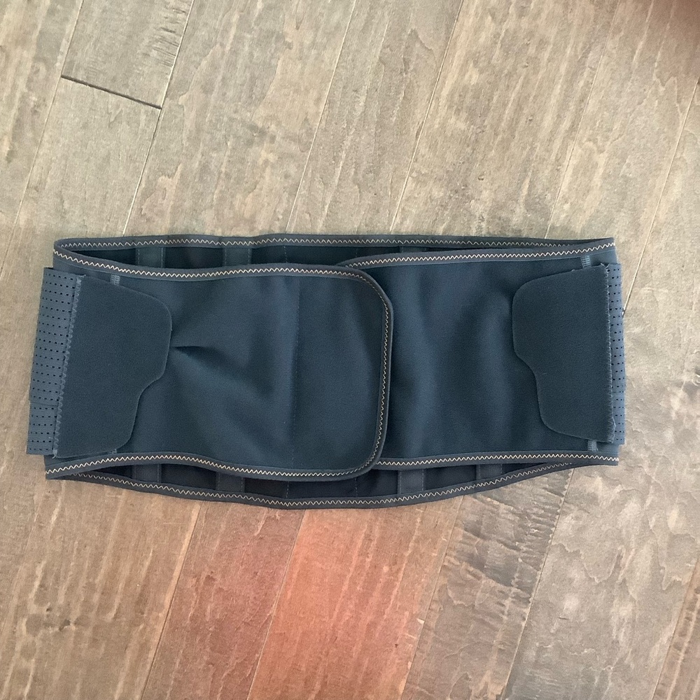 Copper Fit Black Waist Support Belt - Picture 4 of 5